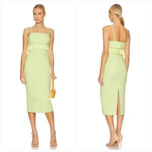 Likely Lime Midi Dress